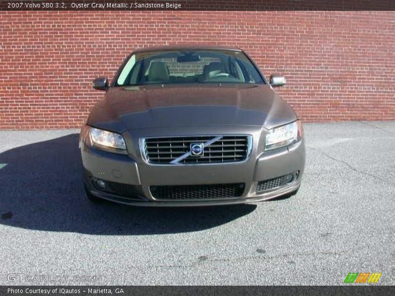 Oyster Gray Metallic / Sandstone Beige 2007 Volvo S80 3.2