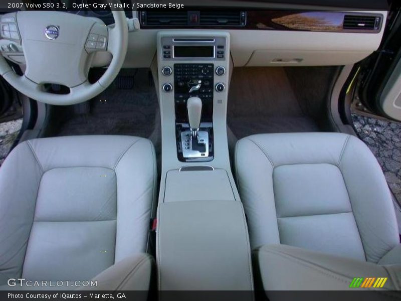Oyster Gray Metallic / Sandstone Beige 2007 Volvo S80 3.2