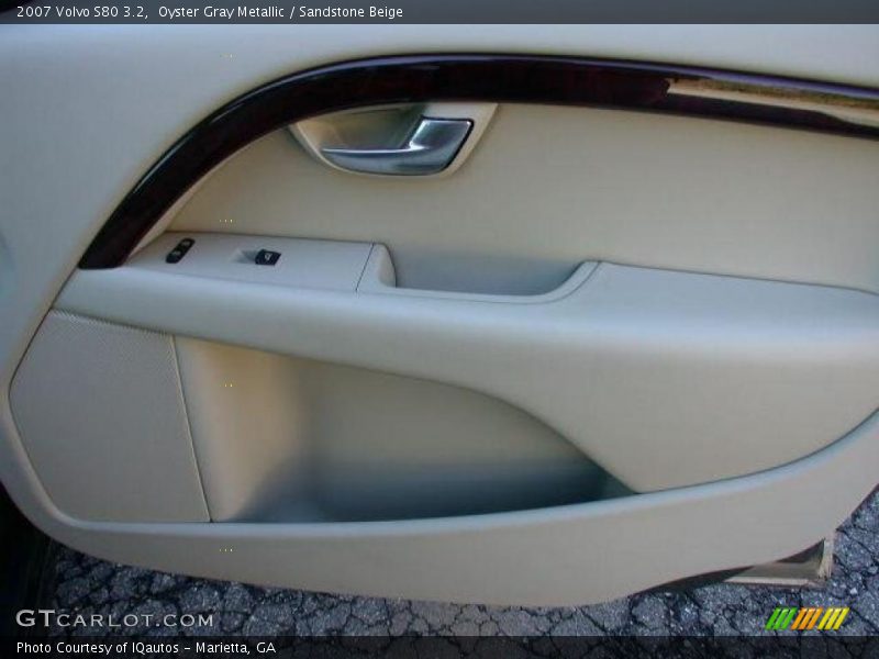 Oyster Gray Metallic / Sandstone Beige 2007 Volvo S80 3.2