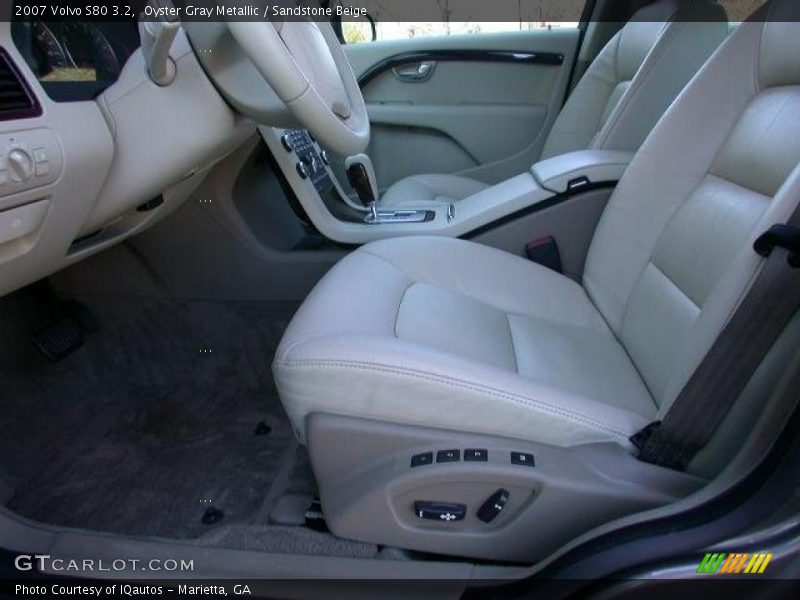 Oyster Gray Metallic / Sandstone Beige 2007 Volvo S80 3.2