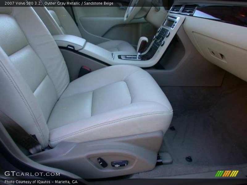 Oyster Gray Metallic / Sandstone Beige 2007 Volvo S80 3.2
