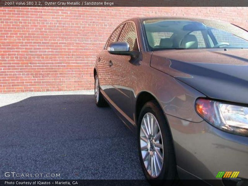 Oyster Gray Metallic / Sandstone Beige 2007 Volvo S80 3.2
