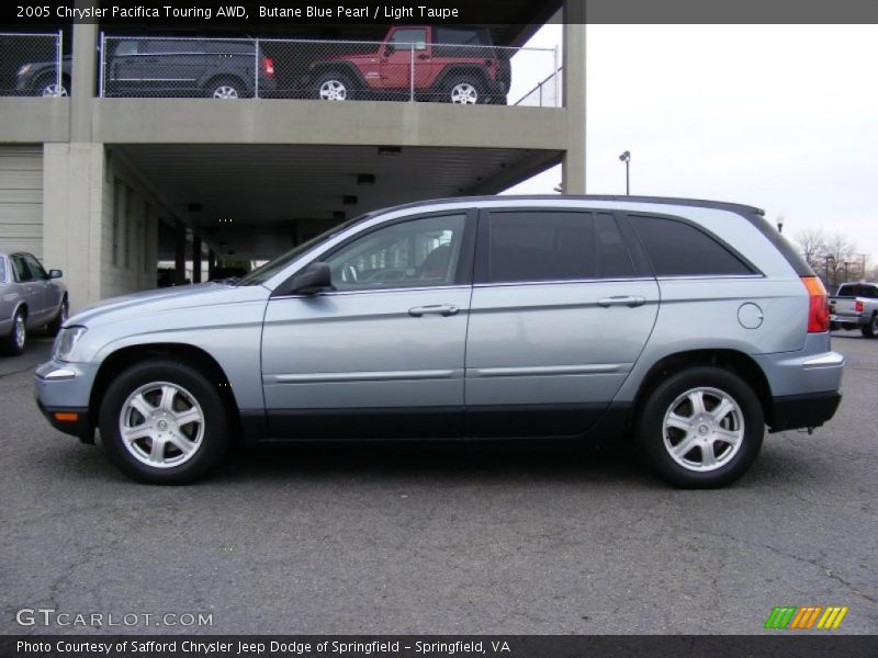 Butane Blue Pearl / Light Taupe 2005 Chrysler Pacifica Touring AWD