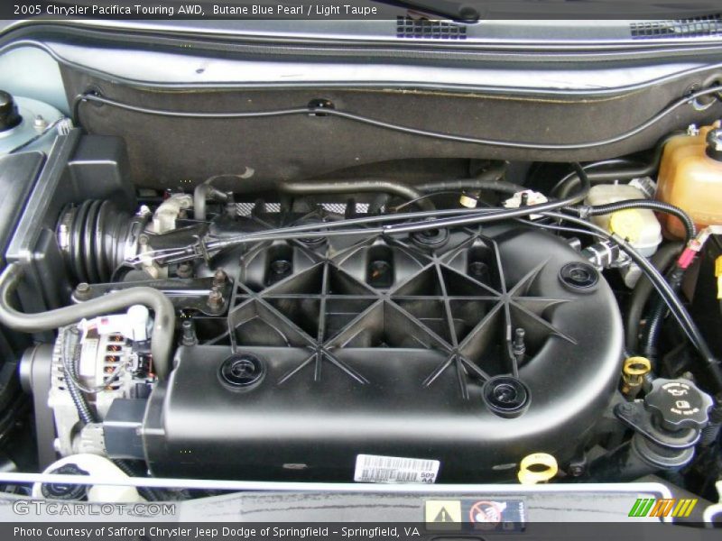 Butane Blue Pearl / Light Taupe 2005 Chrysler Pacifica Touring AWD