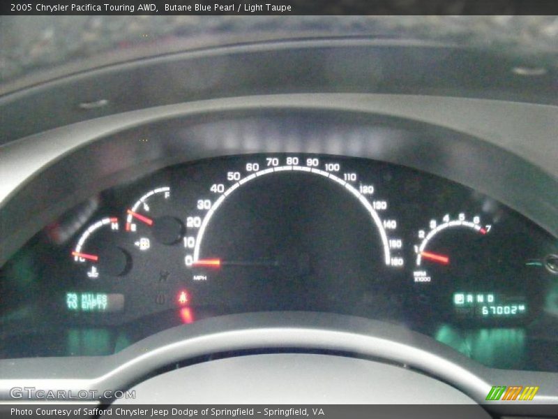 Butane Blue Pearl / Light Taupe 2005 Chrysler Pacifica Touring AWD