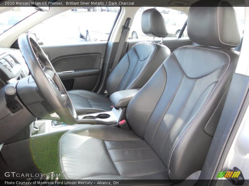 Brilliant Silver Metallic / Dark Charcoal 2010 Mercury Milan V6 Premier