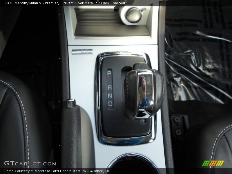 Brilliant Silver Metallic / Dark Charcoal 2010 Mercury Milan V6 Premier