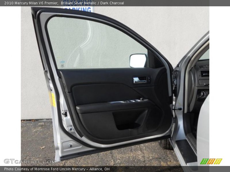 Brilliant Silver Metallic / Dark Charcoal 2010 Mercury Milan V6 Premier
