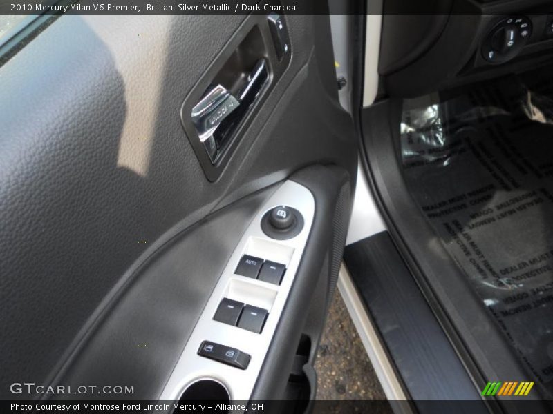 Brilliant Silver Metallic / Dark Charcoal 2010 Mercury Milan V6 Premier