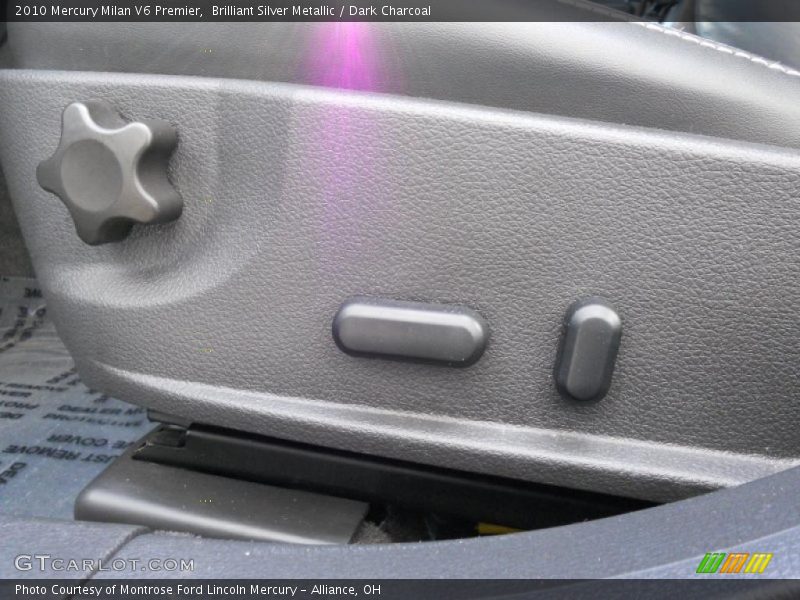 Brilliant Silver Metallic / Dark Charcoal 2010 Mercury Milan V6 Premier