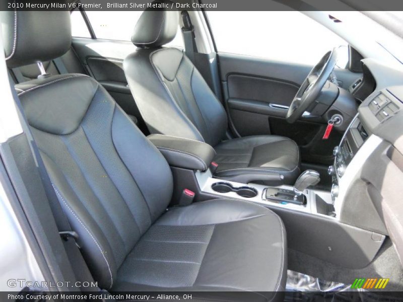 Brilliant Silver Metallic / Dark Charcoal 2010 Mercury Milan V6 Premier