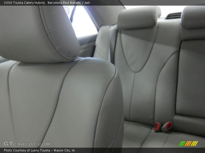 Barcelona Red Metallic / Ash 2009 Toyota Camry Hybrid