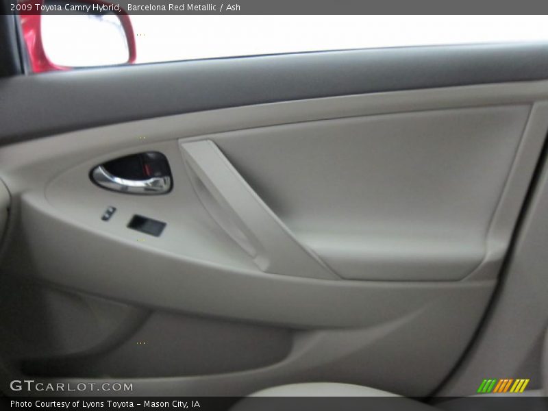 Barcelona Red Metallic / Ash 2009 Toyota Camry Hybrid