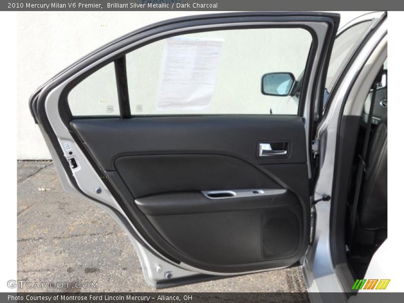 Brilliant Silver Metallic / Dark Charcoal 2010 Mercury Milan V6 Premier