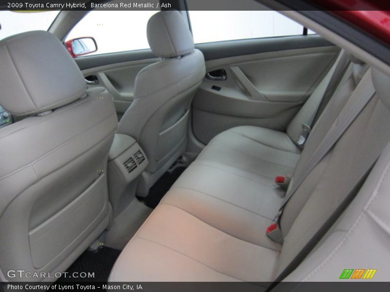Barcelona Red Metallic / Ash 2009 Toyota Camry Hybrid