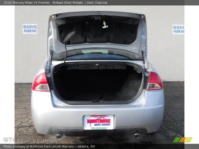 Brilliant Silver Metallic / Dark Charcoal 2010 Mercury Milan V6 Premier
