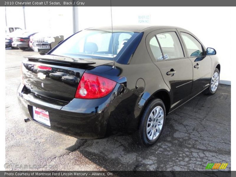 Black / Gray 2010 Chevrolet Cobalt LT Sedan