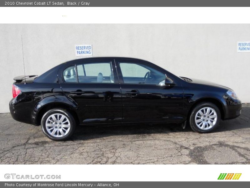 Black / Gray 2010 Chevrolet Cobalt LT Sedan