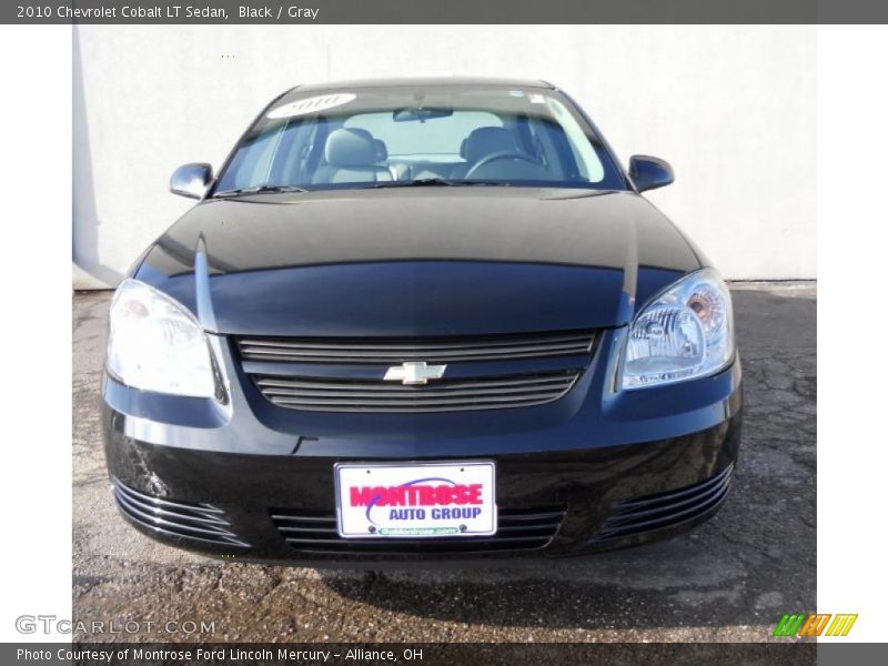 Black / Gray 2010 Chevrolet Cobalt LT Sedan