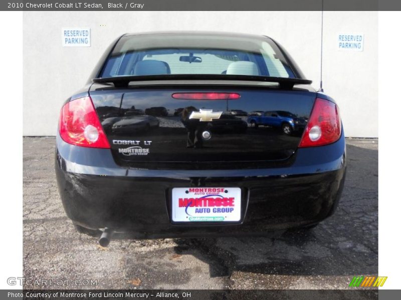 Black / Gray 2010 Chevrolet Cobalt LT Sedan