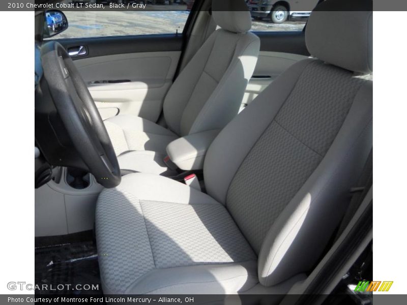 Black / Gray 2010 Chevrolet Cobalt LT Sedan