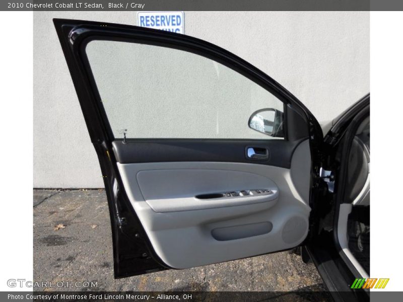 Black / Gray 2010 Chevrolet Cobalt LT Sedan