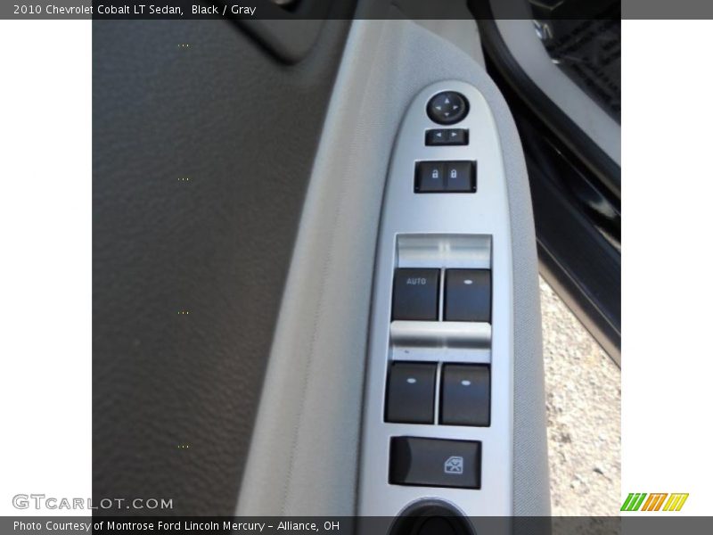 Black / Gray 2010 Chevrolet Cobalt LT Sedan