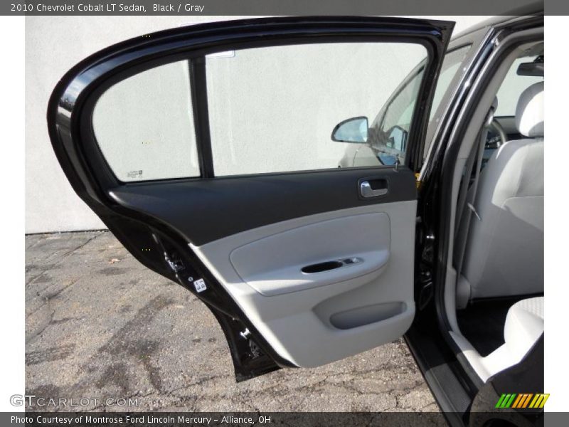 Black / Gray 2010 Chevrolet Cobalt LT Sedan
