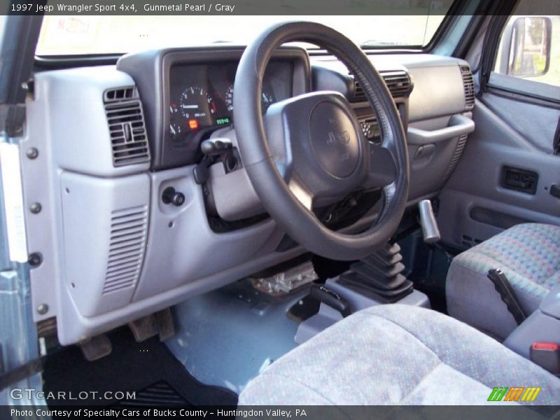  1997 Wrangler Sport 4x4 Gray Interior