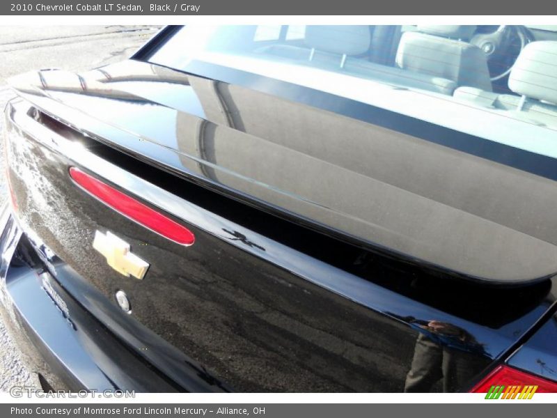 Black / Gray 2010 Chevrolet Cobalt LT Sedan