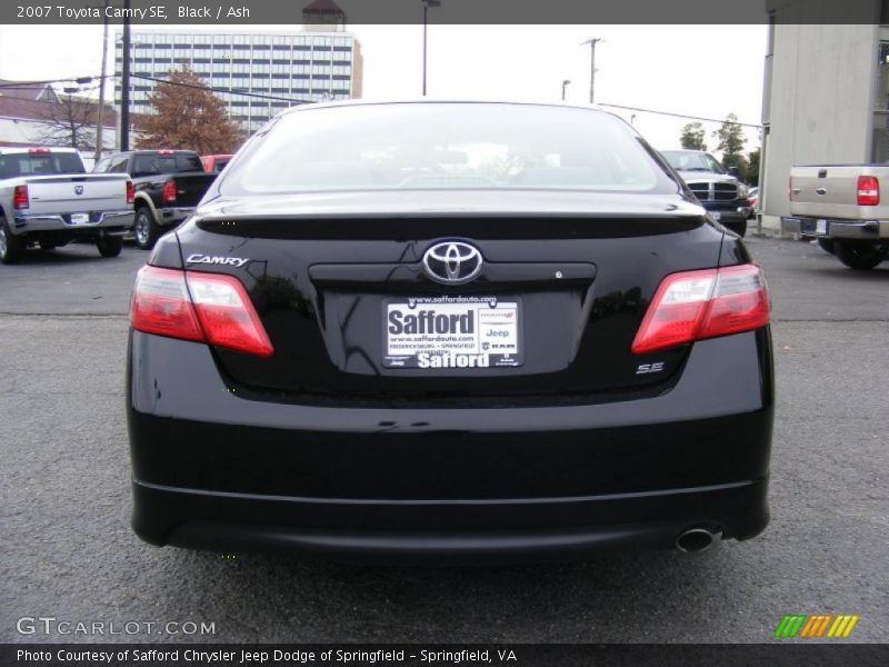 Black / Ash 2007 Toyota Camry SE