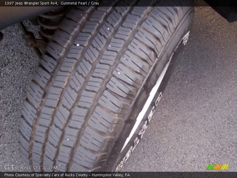 Gunmetal Pearl / Gray 1997 Jeep Wrangler Sport 4x4