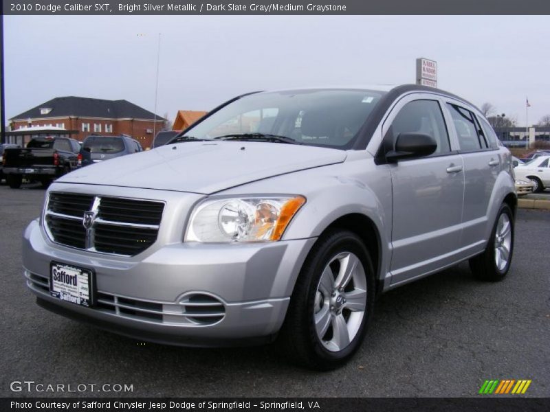 Bright Silver Metallic / Dark Slate Gray/Medium Graystone 2010 Dodge Caliber SXT