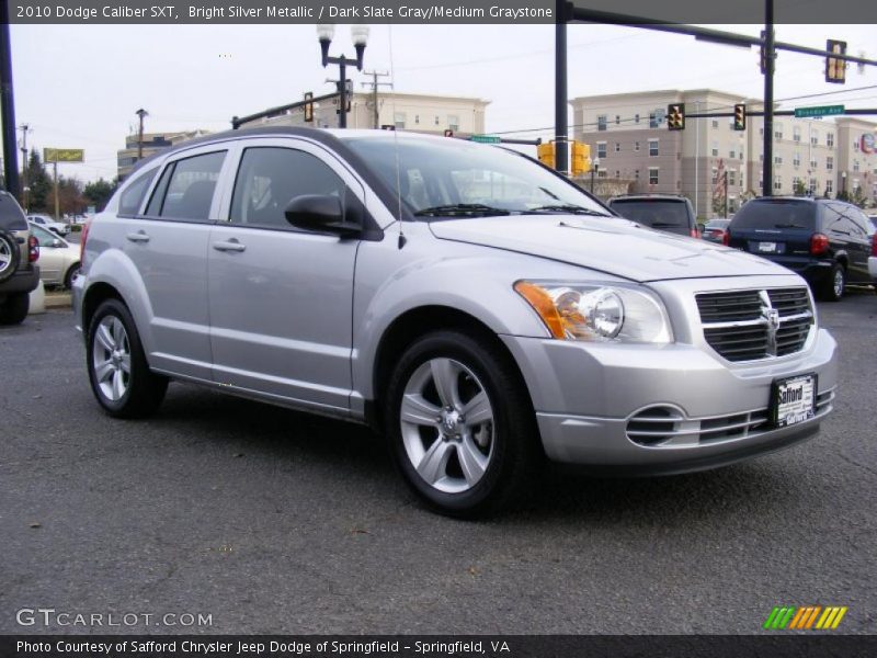 Bright Silver Metallic / Dark Slate Gray/Medium Graystone 2010 Dodge Caliber SXT
