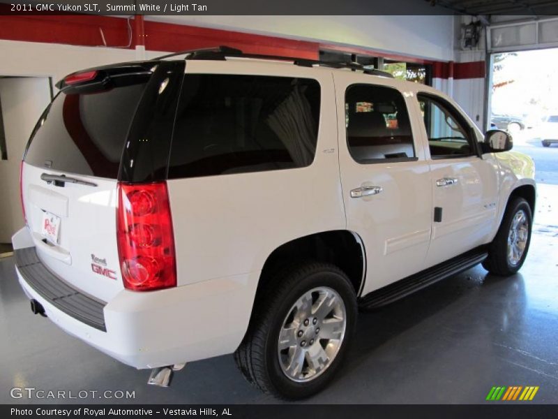 Summit White / Light Tan 2011 GMC Yukon SLT