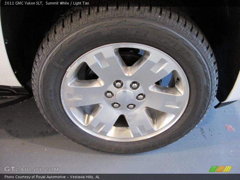 Summit White / Light Tan 2011 GMC Yukon SLT