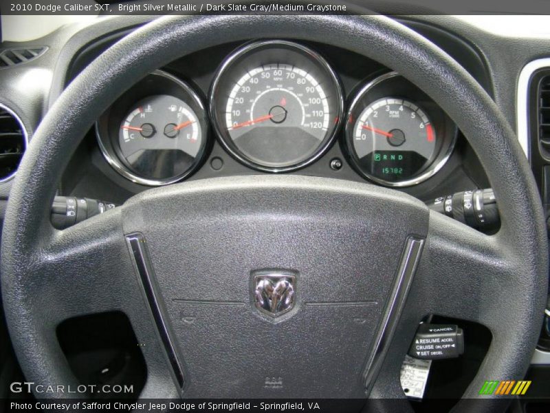 Bright Silver Metallic / Dark Slate Gray/Medium Graystone 2010 Dodge Caliber SXT