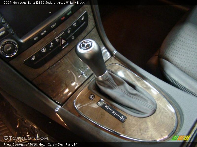 Arctic White / Black 2007 Mercedes-Benz E 350 Sedan