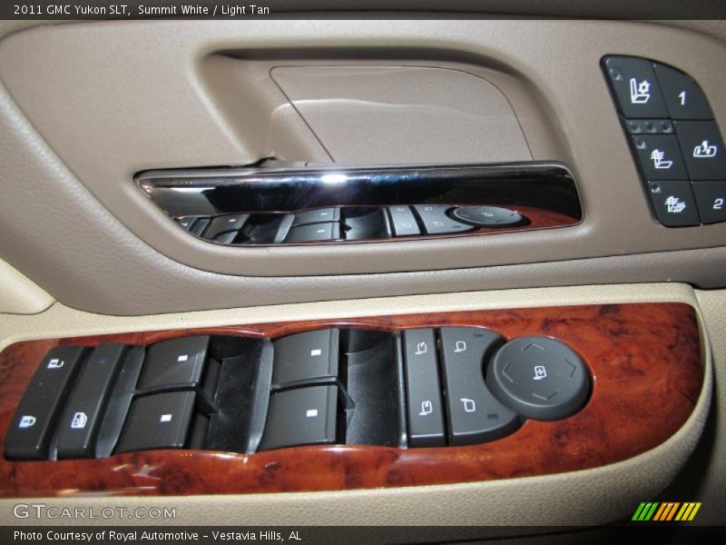 Summit White / Light Tan 2011 GMC Yukon SLT
