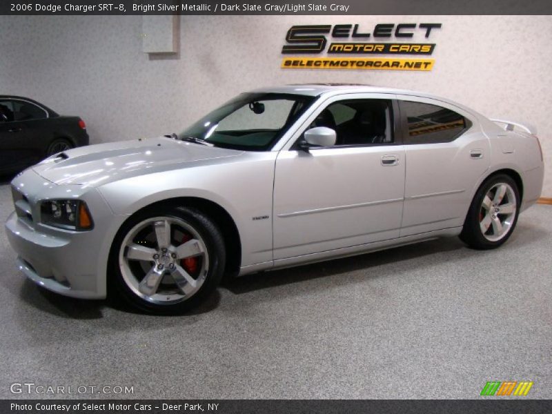 Bright Silver Metallic / Dark Slate Gray/Light Slate Gray 2006 Dodge Charger SRT-8