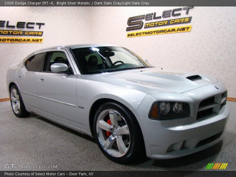 Bright Silver Metallic / Dark Slate Gray/Light Slate Gray 2006 Dodge Charger SRT-8