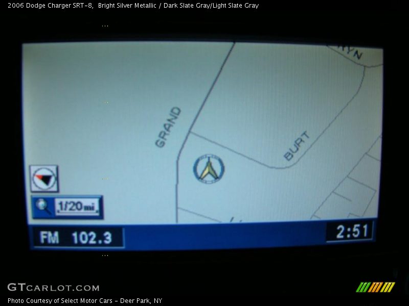 Navigation of 2006 Charger SRT-8