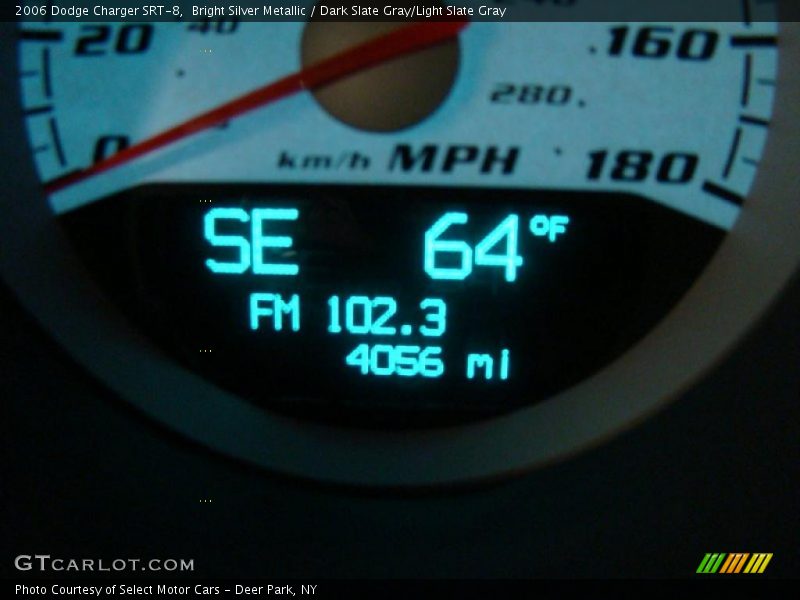 Bright Silver Metallic / Dark Slate Gray/Light Slate Gray 2006 Dodge Charger SRT-8