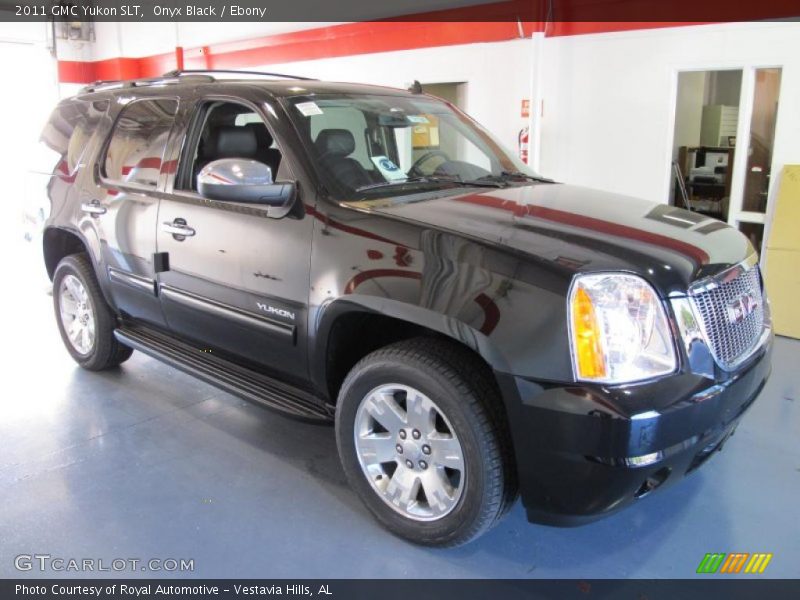 Onyx Black / Ebony 2011 GMC Yukon SLT