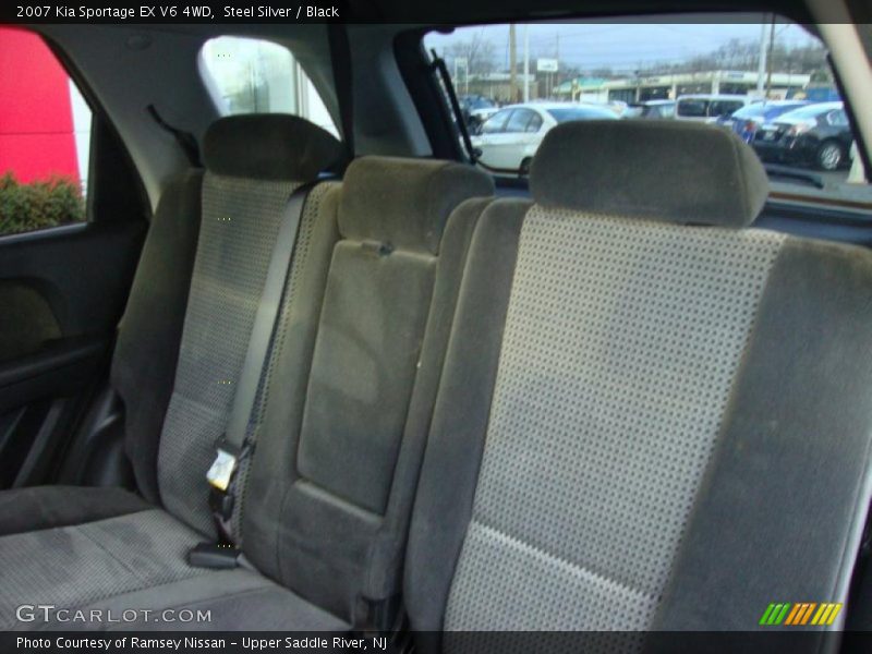 Steel Silver / Black 2007 Kia Sportage EX V6 4WD