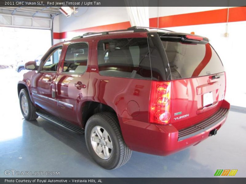 Red Jewel Tintcoat / Light Tan 2011 GMC Yukon SLT