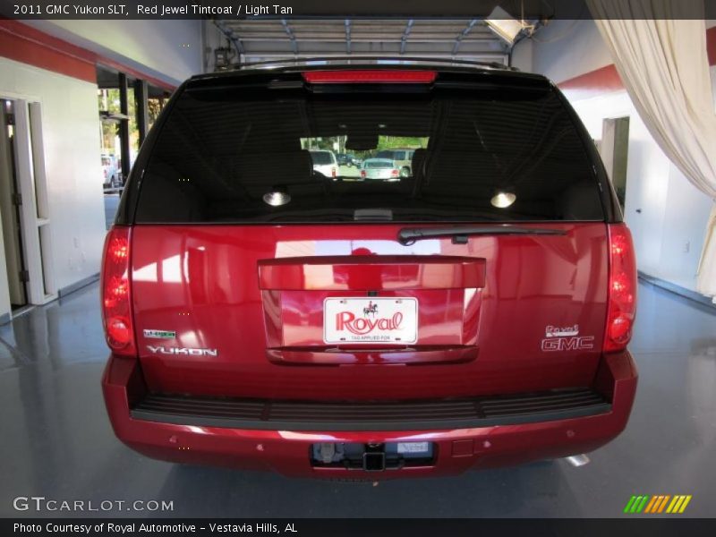 Red Jewel Tintcoat / Light Tan 2011 GMC Yukon SLT
