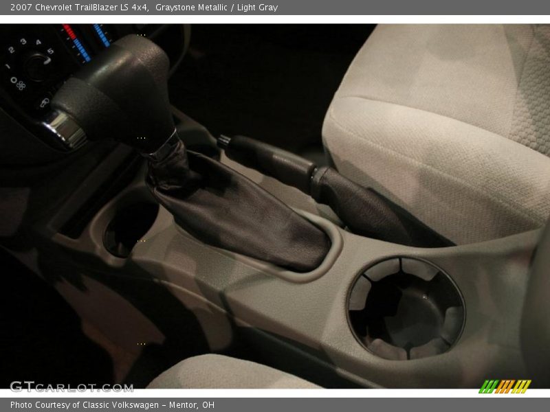 Graystone Metallic / Light Gray 2007 Chevrolet TrailBlazer LS 4x4