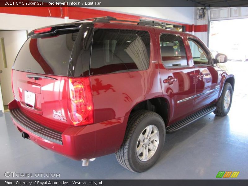 Red Jewel Tintcoat / Light Tan 2011 GMC Yukon SLT