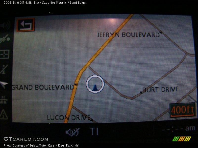 Black Sapphire Metallic / Sand Beige 2008 BMW X5 4.8i